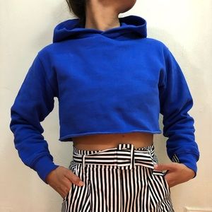 Cropped sweatshirt